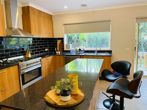 Make new friends during your travels in a comfortable, big shared house