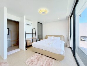 3 bedrooms, desk, iron/ironing board, WiFi - Brand New 3 Story Luxury Villa . Rooftop Pool . Near Beach (Bo Put)