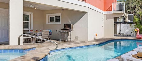 Beheizter Pool