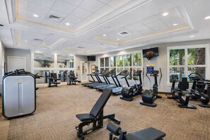 Fitness facility - 2 BR Condo w/ Private Pool & Jacuzzi · Solterra Resort · 15 min to Disney Area (Davenport)