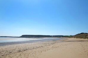 On the beach