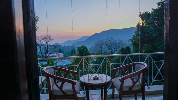 Balcony view - The Pine Oak Resort  (Bhimtal)