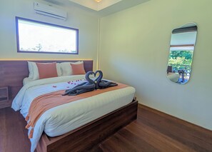 Deluxe-villa - 2 soveværelser - bjergudsigt | Strygejern/strygebræt, gratis Wi-Fi