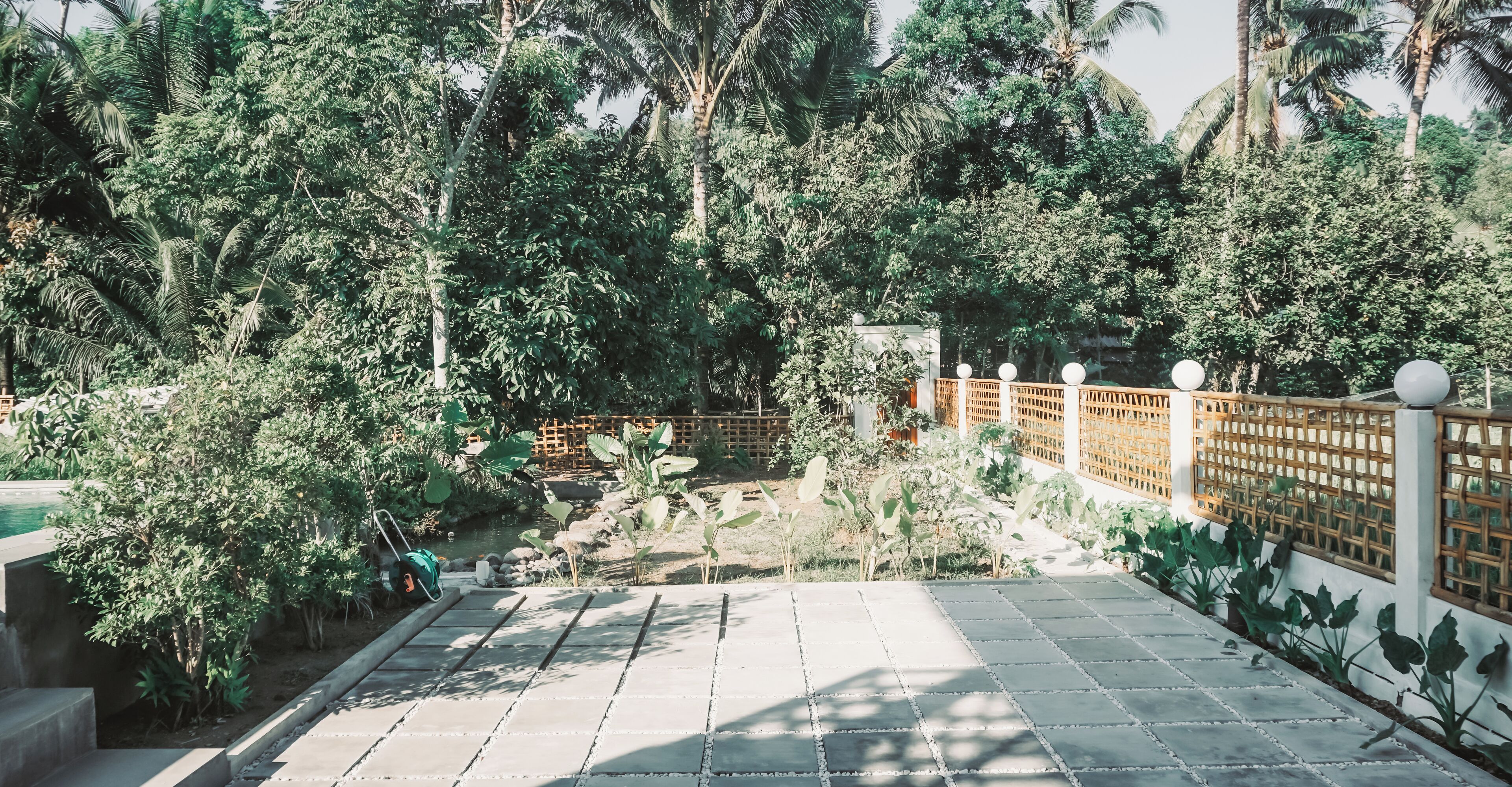 ด้านหน้าที่พัก