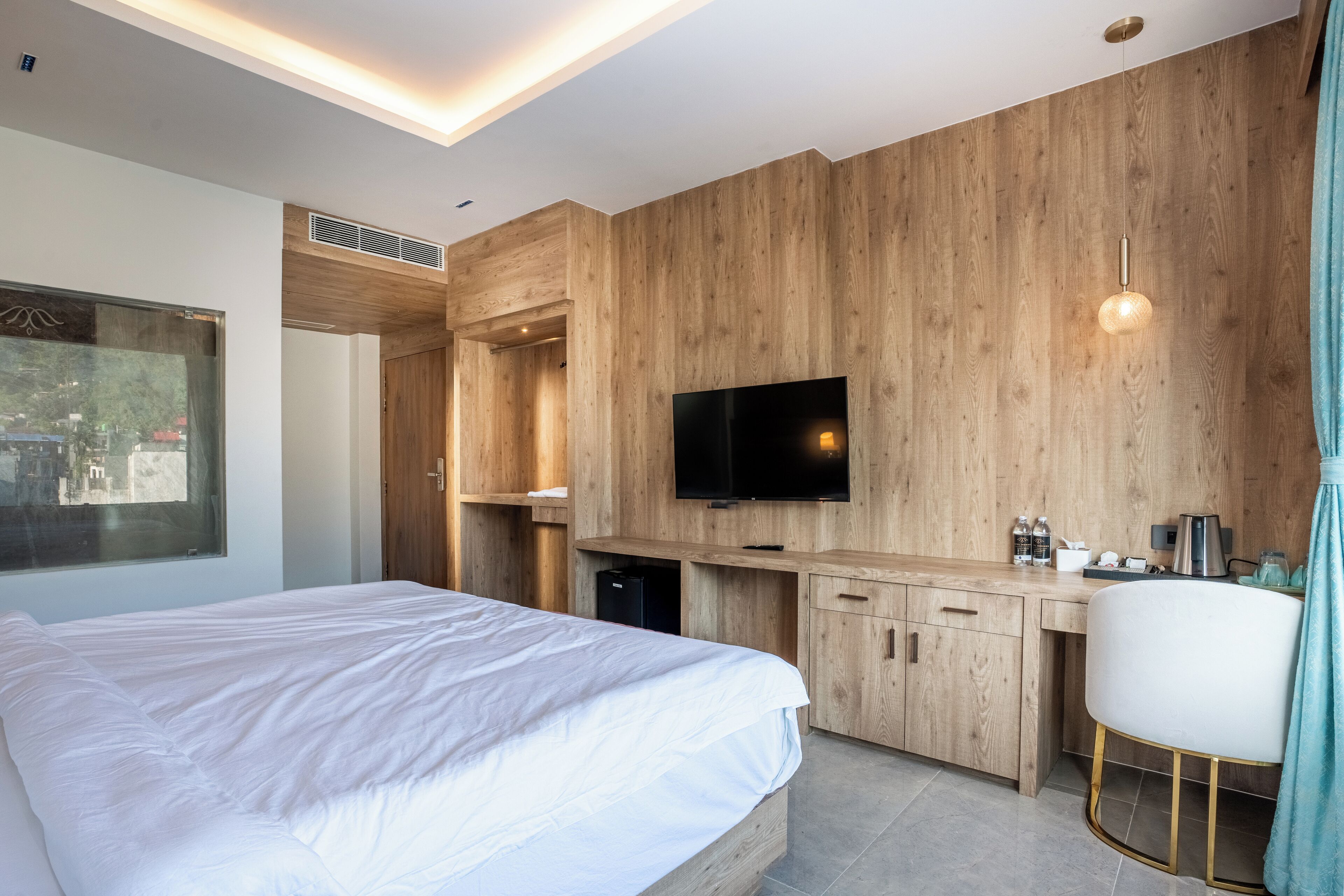 Standard Double or Twin Room, Courtyard View | Desk, free WiFi, bed sheets