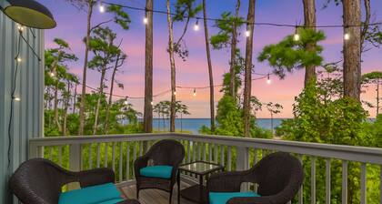 New 5BR Beach Villa, 4 King Suites, Pool, Steps to Gulf, Pickleball, WaterViews