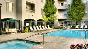 Seasonal outdoor pool