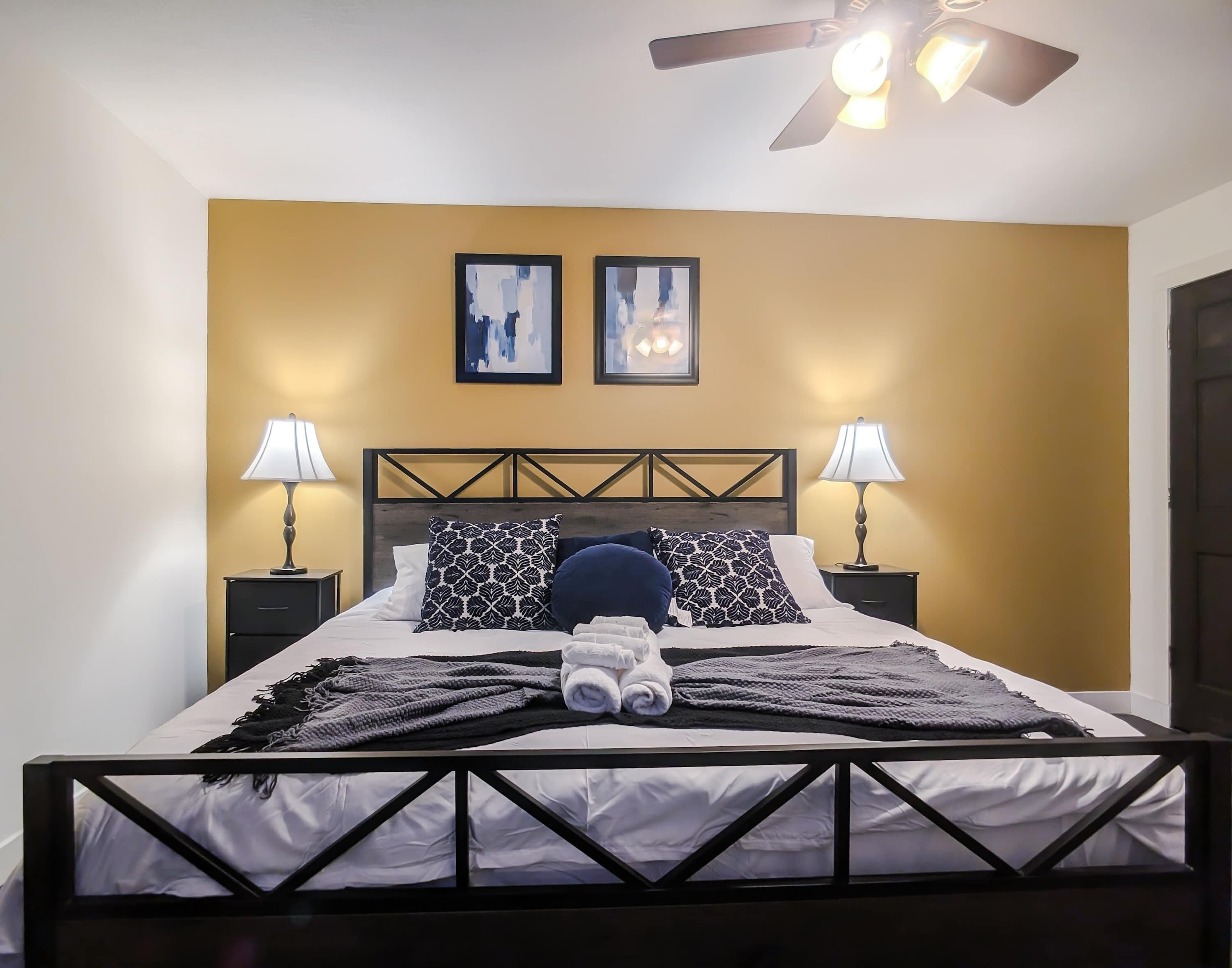 Strygejern/strygebræt, Wi-Fi, sengetøj