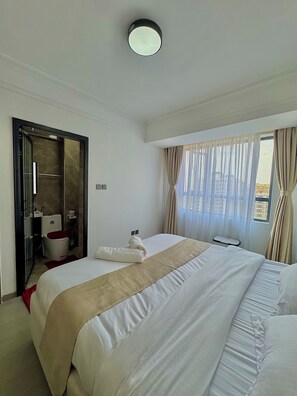 Fer et planche à repasser, Wi-Fi, literie fournie