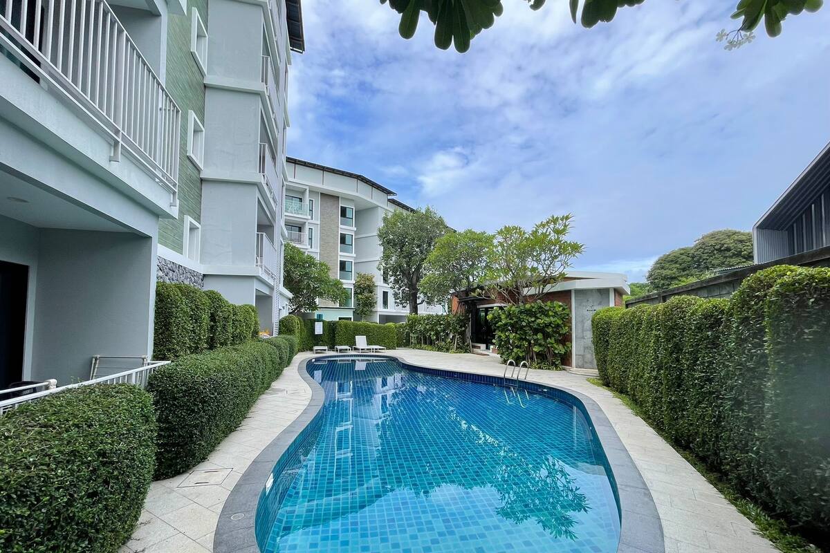 Apartment, Patio, Pool View | Iron/ironing board, WiFi (free)