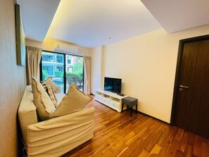 Superior Apartment, Patio, Pool View | Iron/ironing board, free WiFi - The Title Rawai Aparthotel by HSS (Rawai)