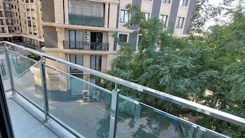 Comfort appartement, balkon, uitzicht op binnenplaats | Exterieur
