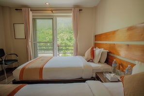 Deluxe Twin Room, Resort View | Desk, free WiFi - Trishuli River Side Resort (Benighat)