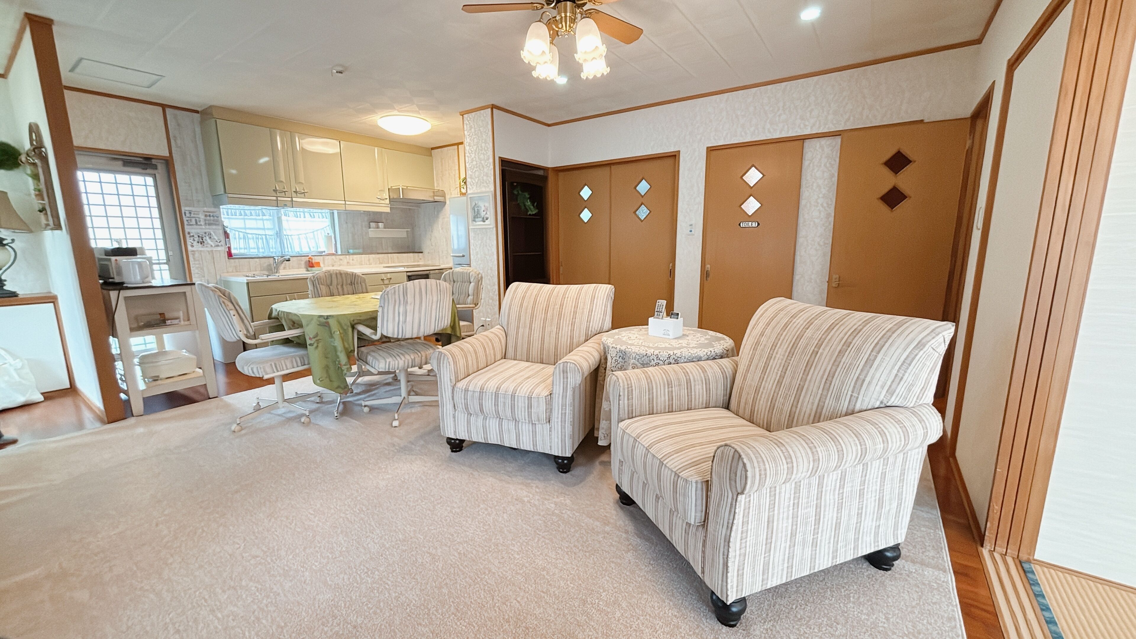 Family House, Patio, Garden View | In-room dining