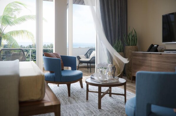 Family Suite, Sea View | Iron/ironing board, free WiFi - Estherea Elite Morjim (Morjim)