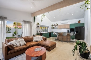 Televisor i llar de foc