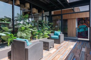 Terrace/patio - Departamento Lujoso en Narvarte 104 (Mexico City)