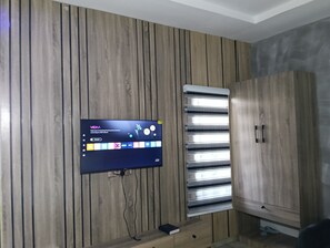 Deluxe Studio, Balcony, City View | Desk, laptop workspace, free WiFi