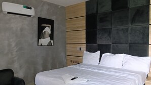Family Studio, Balcony, City View | Desk, laptop workspace, WiFi (free) - Empayer Hotel & Suites  (Agbor)