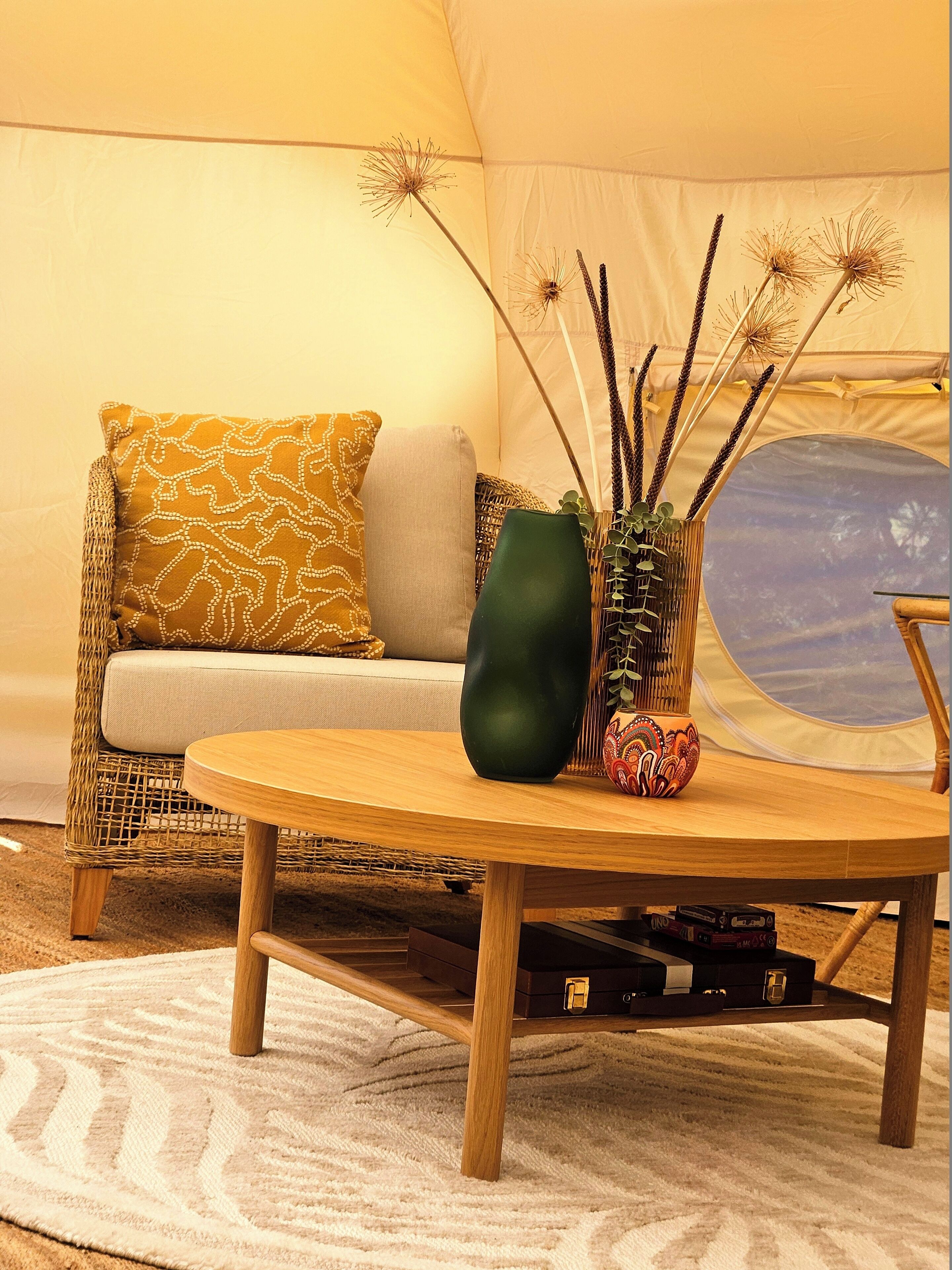 Luxury Tent | Living area