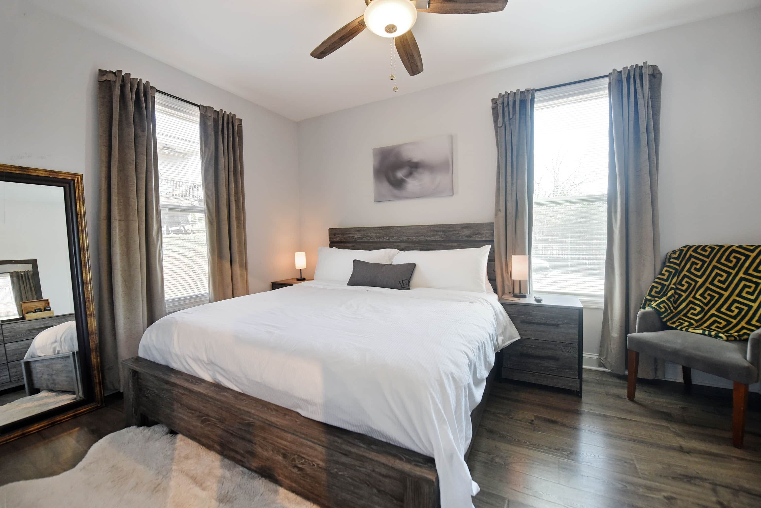 1 bedroom, iron/ironing board, free WiFi, bed sheets