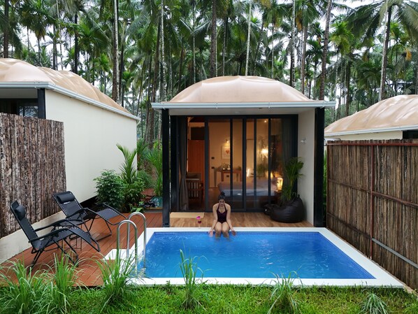 ลักซ์ชัวรี่คอทเทจ, 1 ห้องนอน, สระว่ายน้ำส่วนตัว | Wi-Fi ฟรี