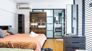 Iron/ironing board, free WiFi