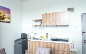 Loft - 2 queensize-sängar - icke-rökare - pentry | Eget kök