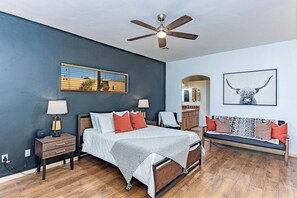 3 chambres, bureau, Wi-Fi, draps fournis