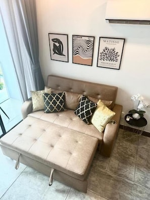 อพาร์ทเมนท์ | บริเวณนั่งเล่น