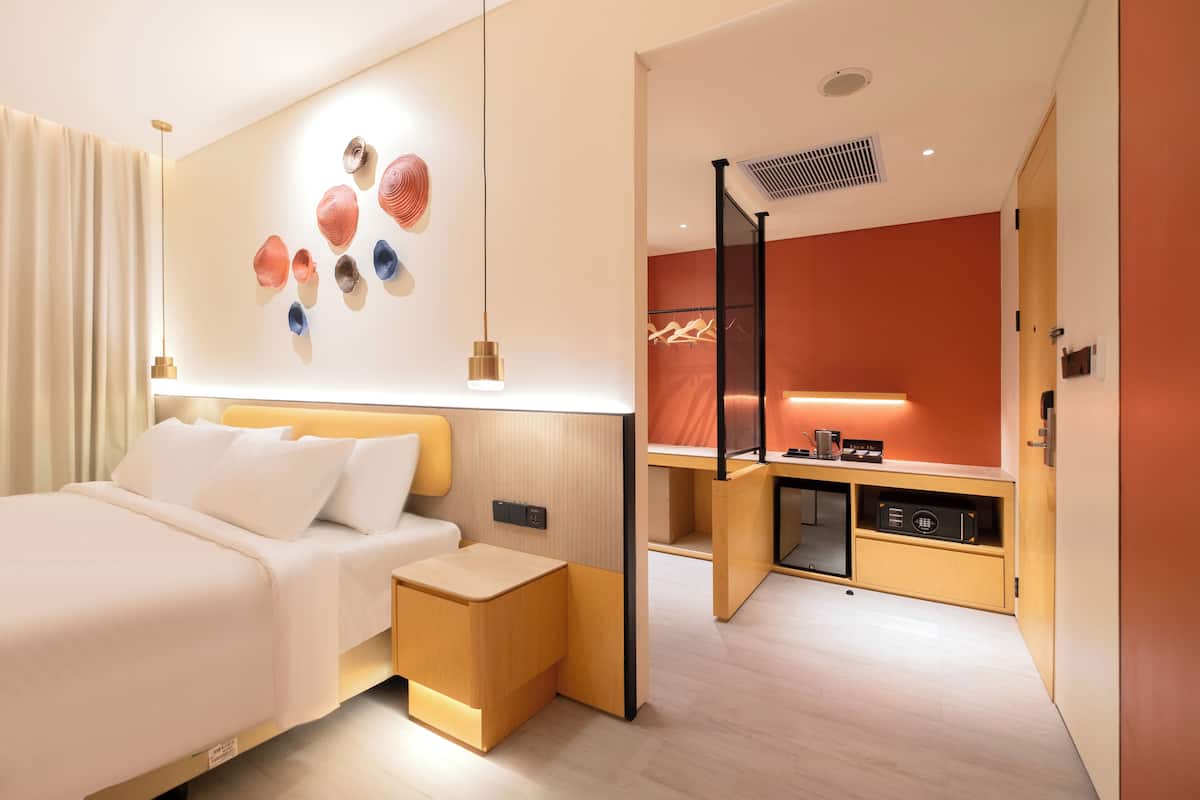 奢华单人房, 无烟房, 私人浴室 | 办公桌、笔记本电脑工作区、熨斗/熨板、免费 WiFi