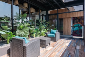 Terrace/patio - Departamento Lujoso en Narvarte 302 (Mexico City)