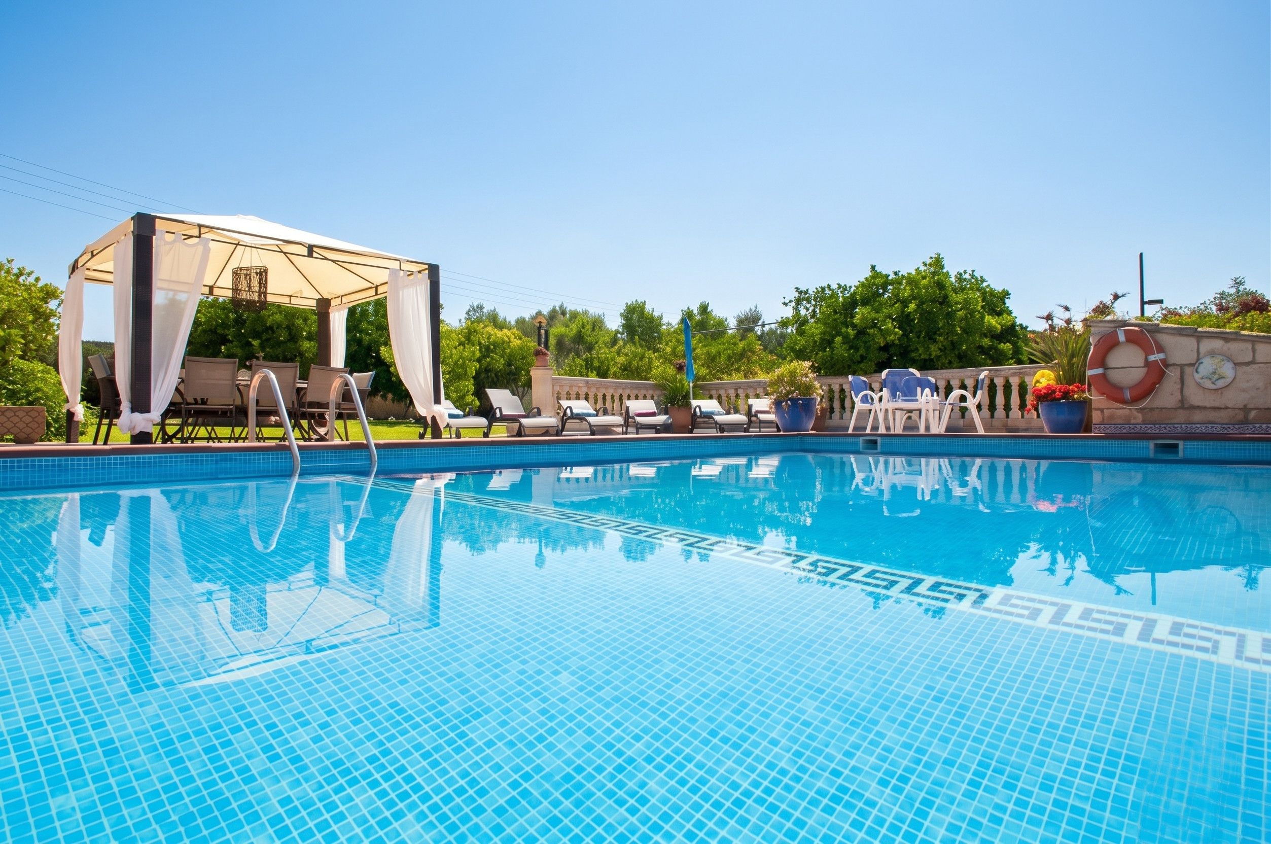 Swimming pool view