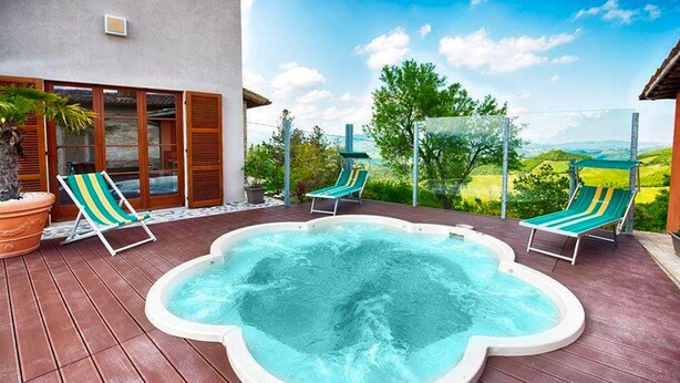 Terrace/patio - Nice apartment in Sant'Angelo in Vado with WiFi (Sant'Angelo in Vado)