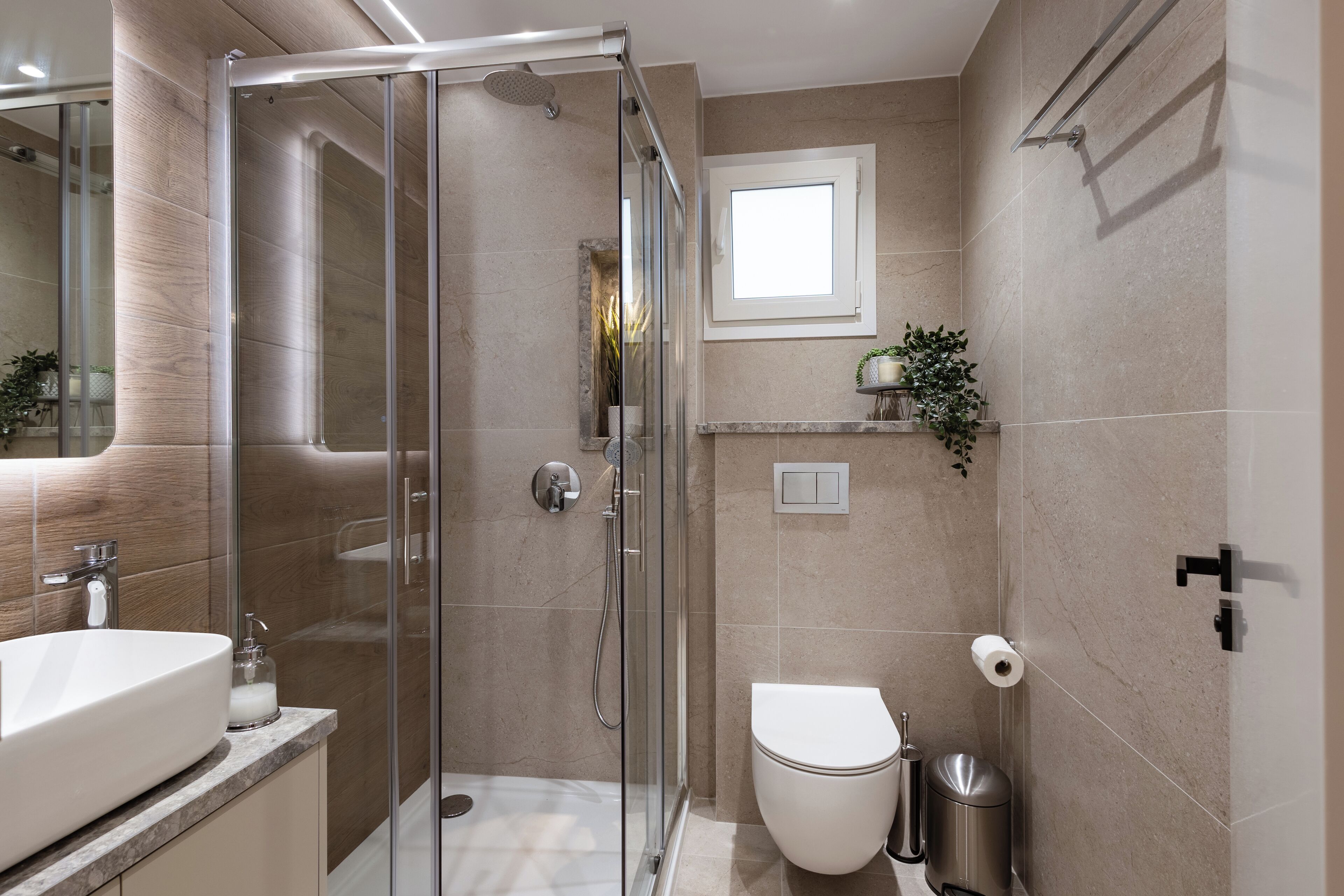 Apartment, Balcony, Beach View | Bathroom