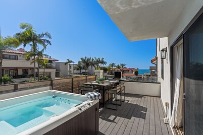 Walk to Beach | Hot Tub + Oceanview Deck | 259 Trailhead Trestles 2 by AvantStay