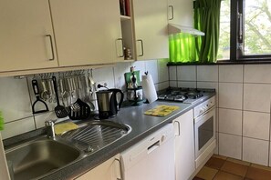 Frigorífic, forn, placa de cuina i rentaplats 