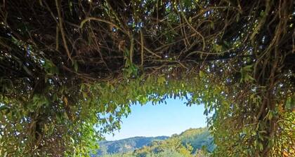 BELVEDERE HOUSE with fenced garden and private pool in panoramic location