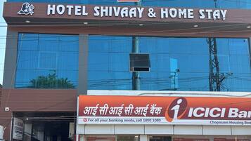 Voorkant van accommodatie