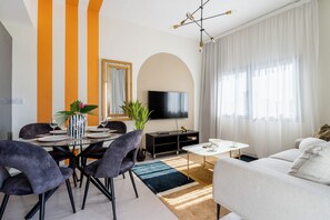 302 - 2BR City view & Balcony | Living area