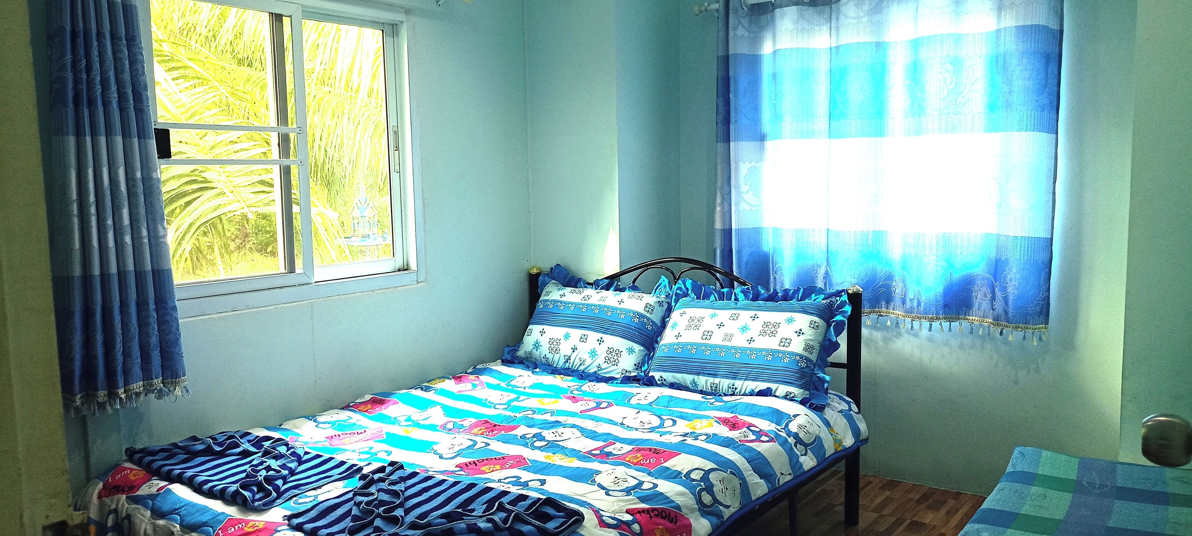 Family Quadruple Room, Garden View | Individually decorated, desk, laptop workspace, free WiFi