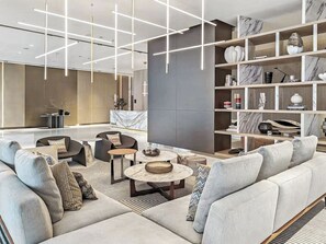 Reception - Luxury Suite Canal Views Infinity Pool (Dubai)