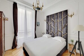 2 chambres, bureau, fer et planche Ă repasser, accĂšs au Wi-Fi (inclus)