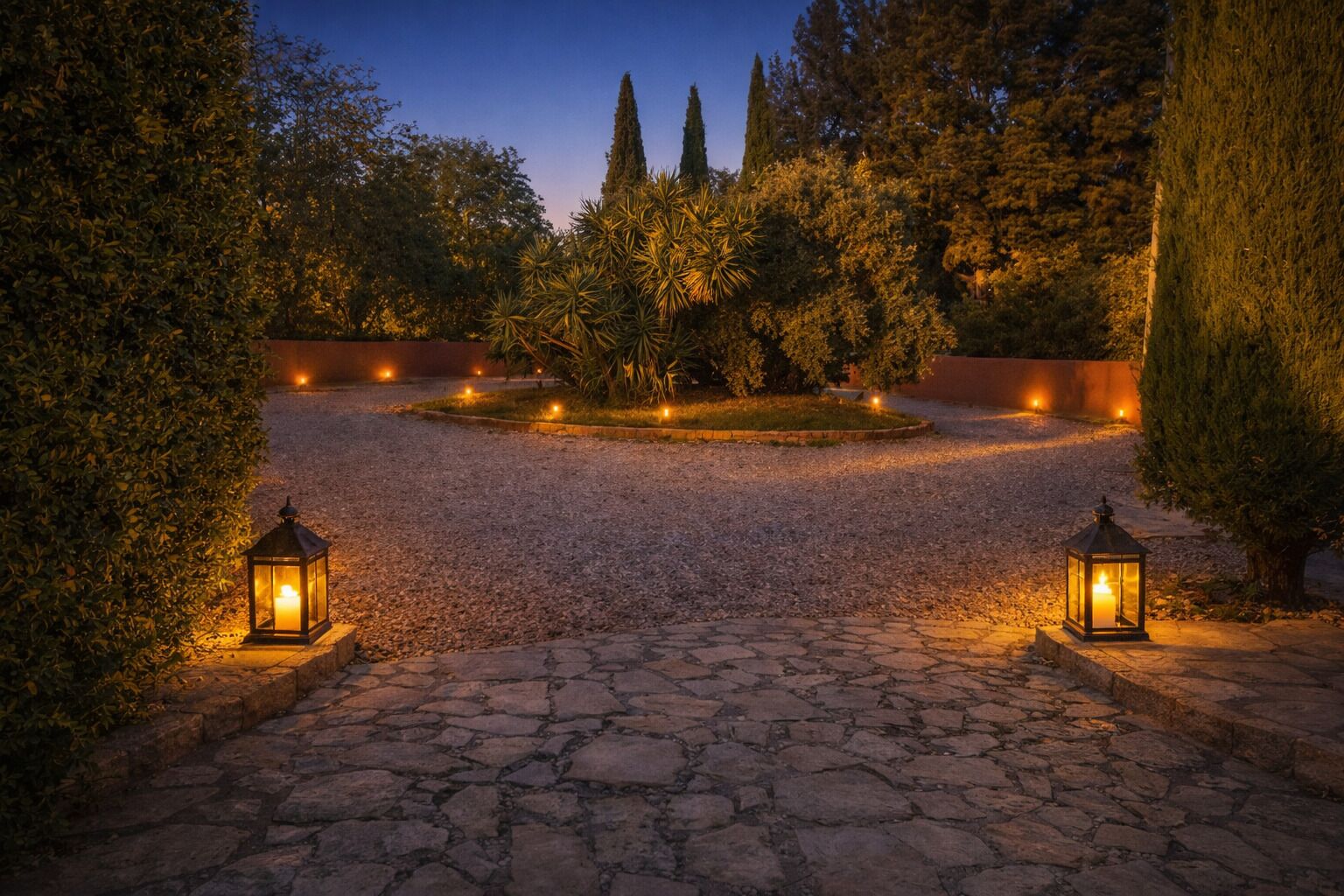 Enceinte de l’hébergement