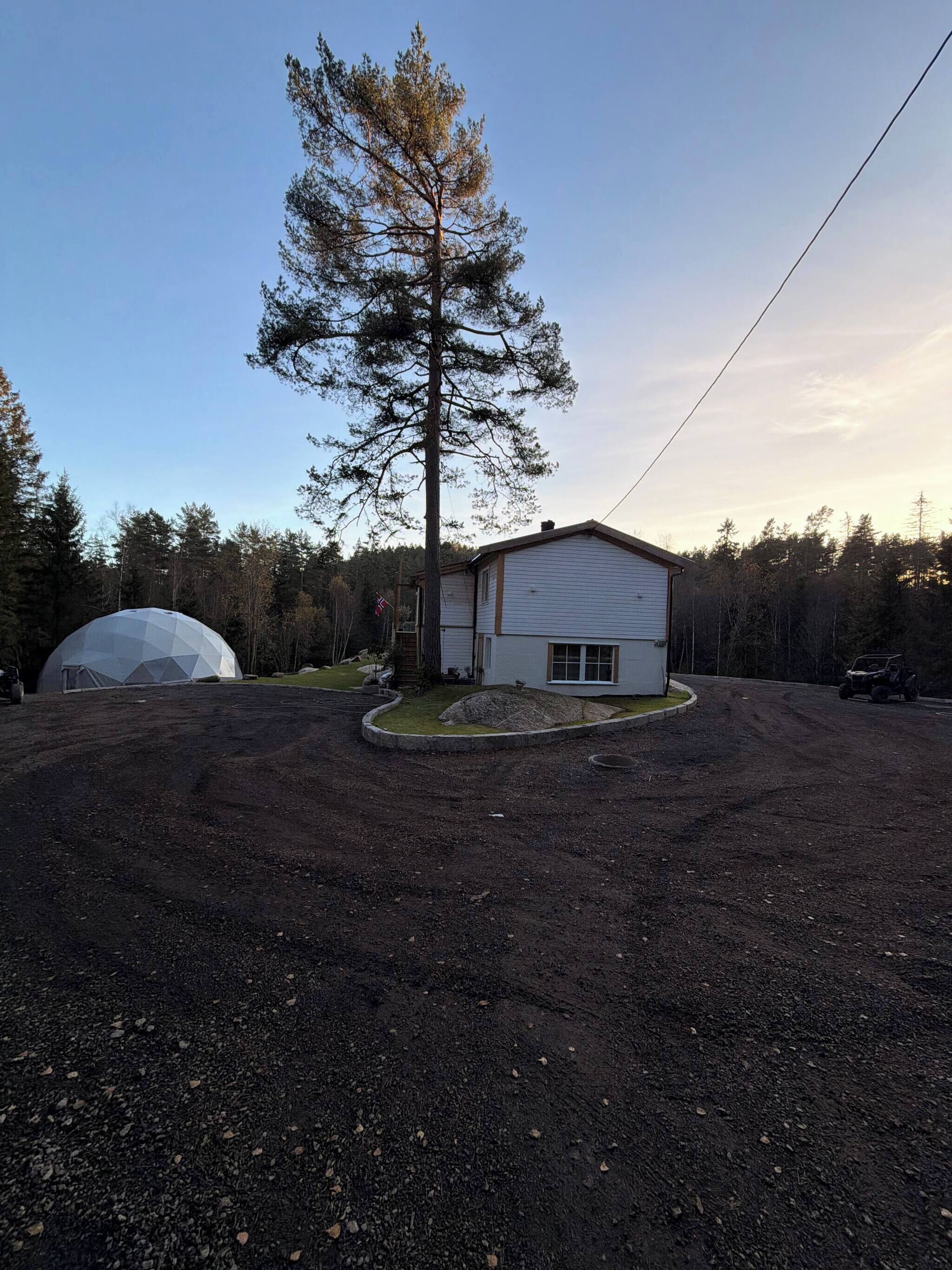 Overnattingsstedets uteområder