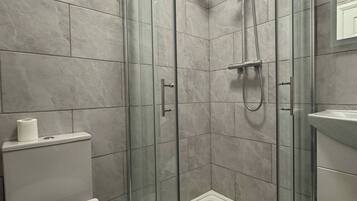 Shower, hair dryer