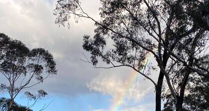 Govetts Leap lookout cottage with sauna