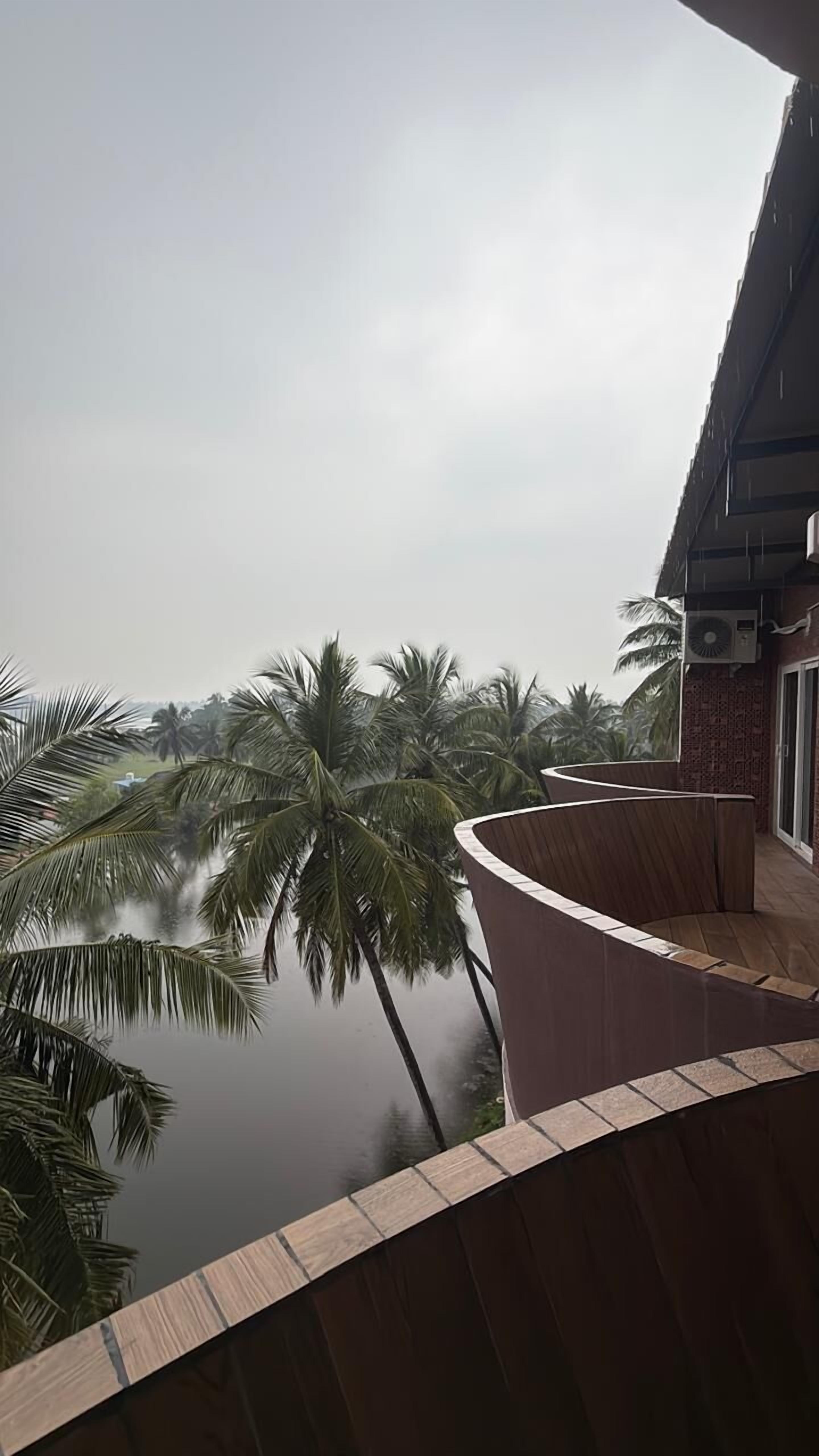 Vue depuis le balcon