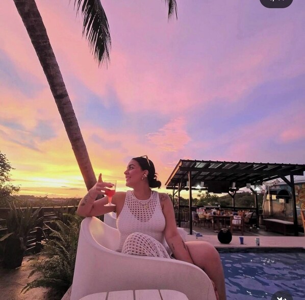 Terrace/patio - Cottage Ibiza & Boho RV & Private Pool (Cabo Rojo)