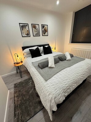 2 bedrooms - Luxury 1-bedroom Cozy Apartment in Leicester City Centre (Leicester)